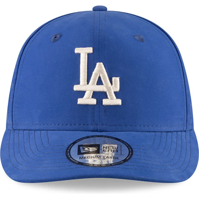 cepur-izliekta-zils-snapback-9fifty-nylon-pre-curved-fit-no-los-angeles-dodgers-mlb-no-new-era