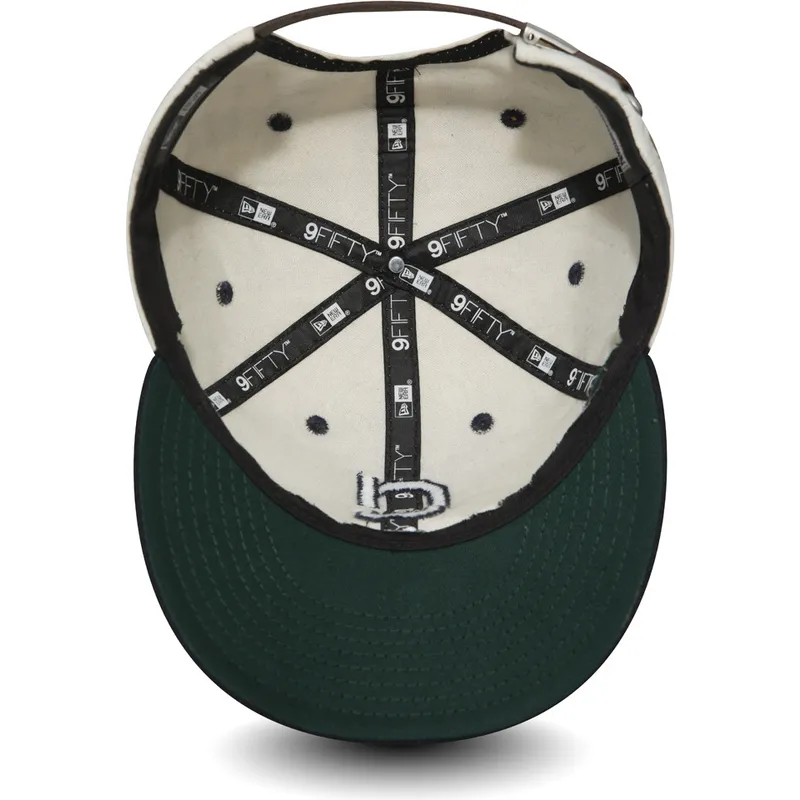 cepur-plakana-balts-regulejams-9fifty-low-profile-flannel-no-cleveland-indians-mlb-no-new-era