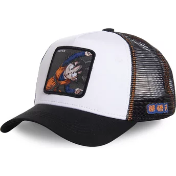 Capslab Goten Fusion GTN3 Dragon Ball White Trucker Hat
