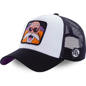 Biała czapka truckerka Master Roshi KAM4 Dragon Ball od Capslab
