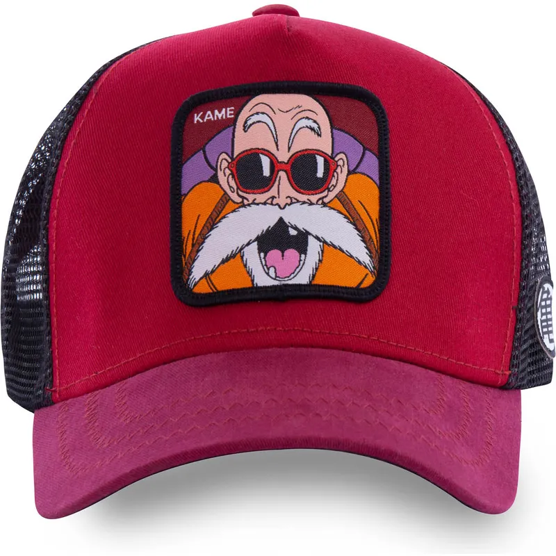 cepur-izliekta-truckeris-sarkans-snapback-kam5-master-roshi-dragon-ball-no-capslab