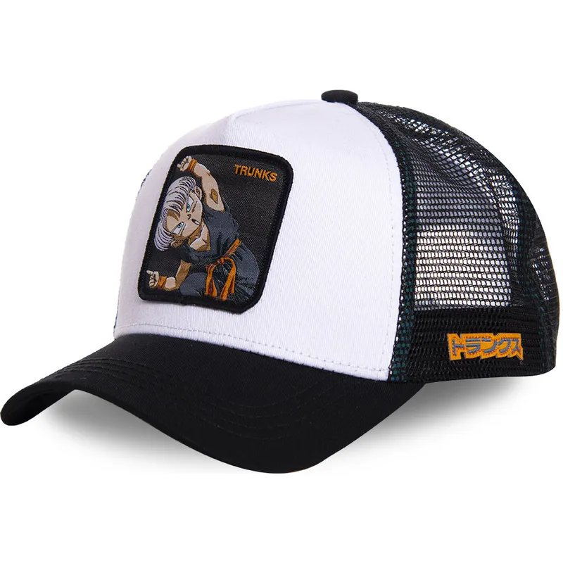 cepur-izliekta-truckeris-balts-snapback-fusion-trk2-trunks-dragon-ball-no-capslab