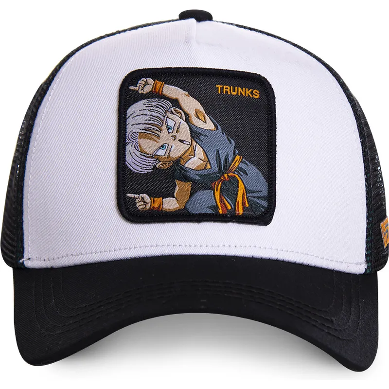 cepur-izliekta-truckeris-balts-snapback-fusion-trk2-trunks-dragon-ball-no-capslab