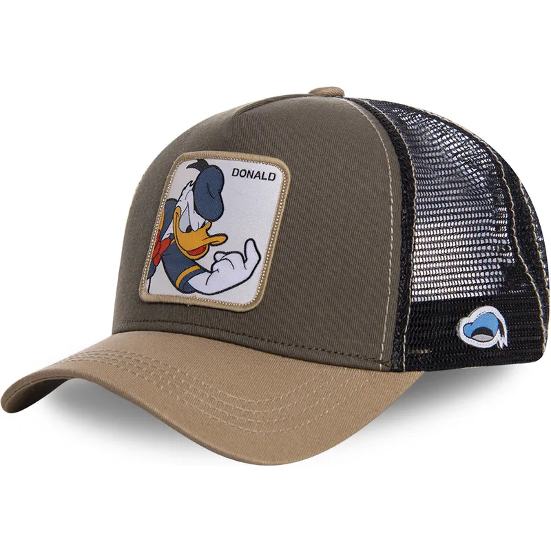 cepur-izliekta-truckeris-bruns-snapback-don1-donald-duck-disney-no-capslab