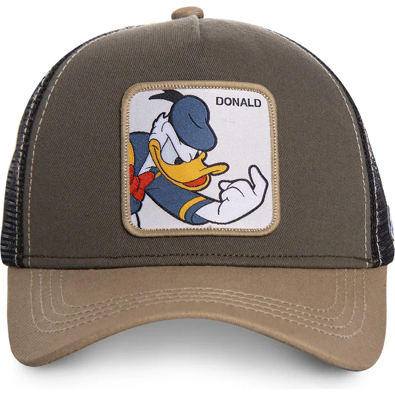 cepur-izliekta-truckeris-bruns-snapback-don1-donald-duck-disney-no-capslab