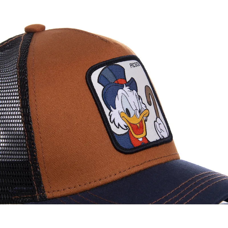 cepur-izliekta-truckeris-bruns-snapback-scr1-skrudzs-makdaks-disney-no-capslab