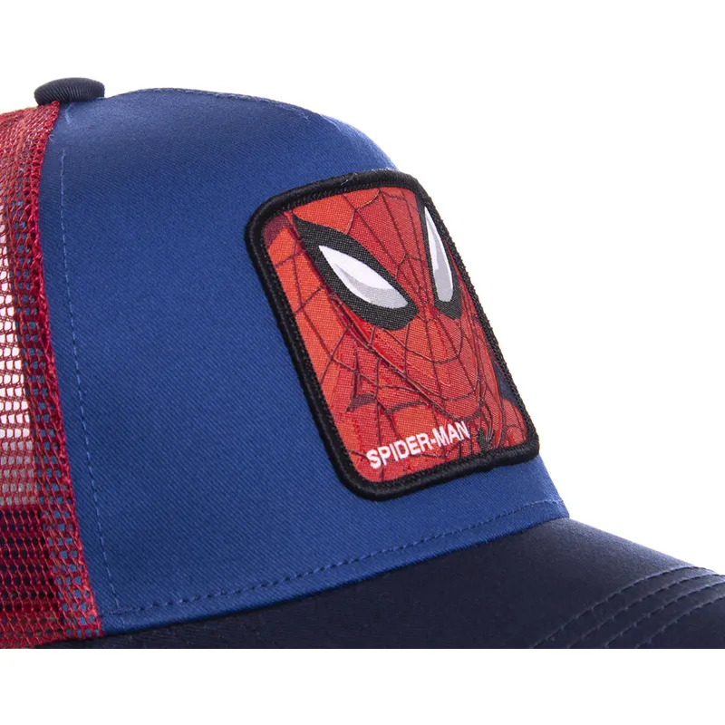cepur-izliekta-truckeris-zils-snapback-spi1-spider-man-marvel-comics-no-capslab