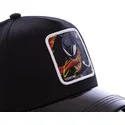 capslab-curved-brim-venom-ven3-marvel-comics-snapback-cap-schwarz-