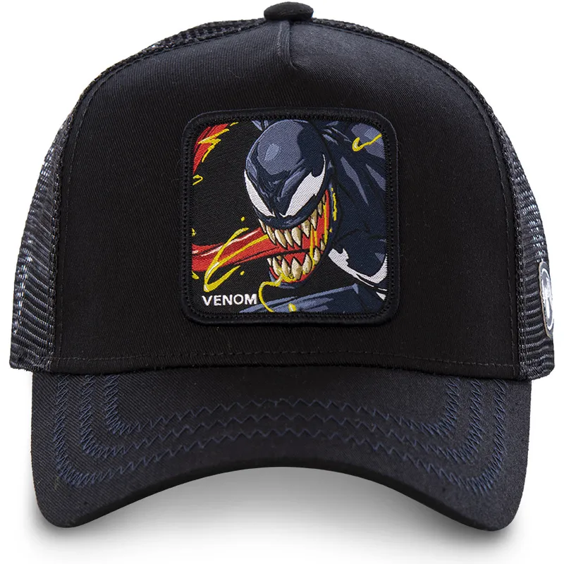 cepur-izliekta-soferis-melns-snapback-venom-ven2-marvel-comics-venom-marvel-comics-no-capslab