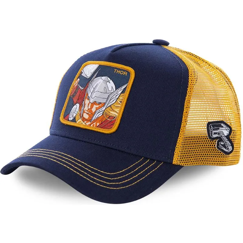 cepur-izliekta-truckeris-tumsi-zils-snapback-tho1-thor-marvel-comics-no-capslab cepur-izliekta-truckeris-tumsi-zils-snapback-tho1-thor-marvel-comics-no-capslab