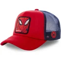 cepur-izliekta-truckeris-sarkans-snapback-spi4m-spider-man-marvel-comics-no-capslab