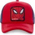 cepur-izliekta-truckeris-sarkans-snapback-spi4m-spider-man-marvel-comics-no-capslab