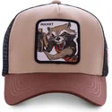 cepur-izliekta-truckeris-bruns-snapback-roc1-rocket-raccoon-marvel-comics-no-capslab