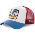 cepur-izliekta-truckeris-balts-snapback-duc2-donald-duck-disney-no-capslab