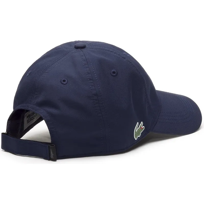 cepur-izliekta-tumsi-zils-regulejams-basic-dry-fit-no-lacoste