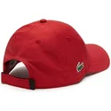 cepur-izliekta-sarkans-regulejams-basic-dry-fit-no-lacoste