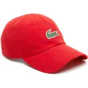 cepur-izliekta-sarkans-regulejams-croc-microfibre-no-lacoste
