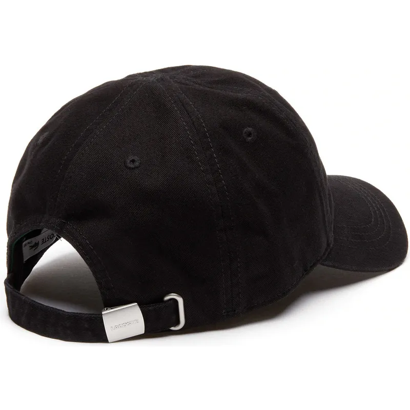 cepur-izliekta-melns-regulejams-big-croc-gabardine-no-lacoste