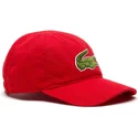 cepur-izliekta-sarkans-regulejams-big-croc-gabardine-no-lacoste