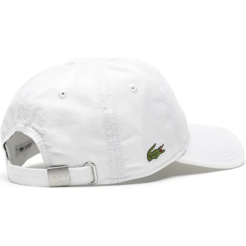 cepur-izliekta-balts-regulejama-lente-basic-side-crocodile-no-lacoste