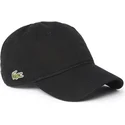 cepur-izliekta-melns-regulejams-basic-side-crocodile-no-lacoste