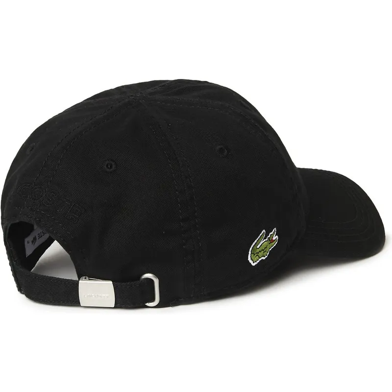 cepur-izliekta-melns-regulejams-basic-side-crocodile-no-lacoste cepur-izliekta-melns-regulejams-basic-side-crocodile-no-lacoste