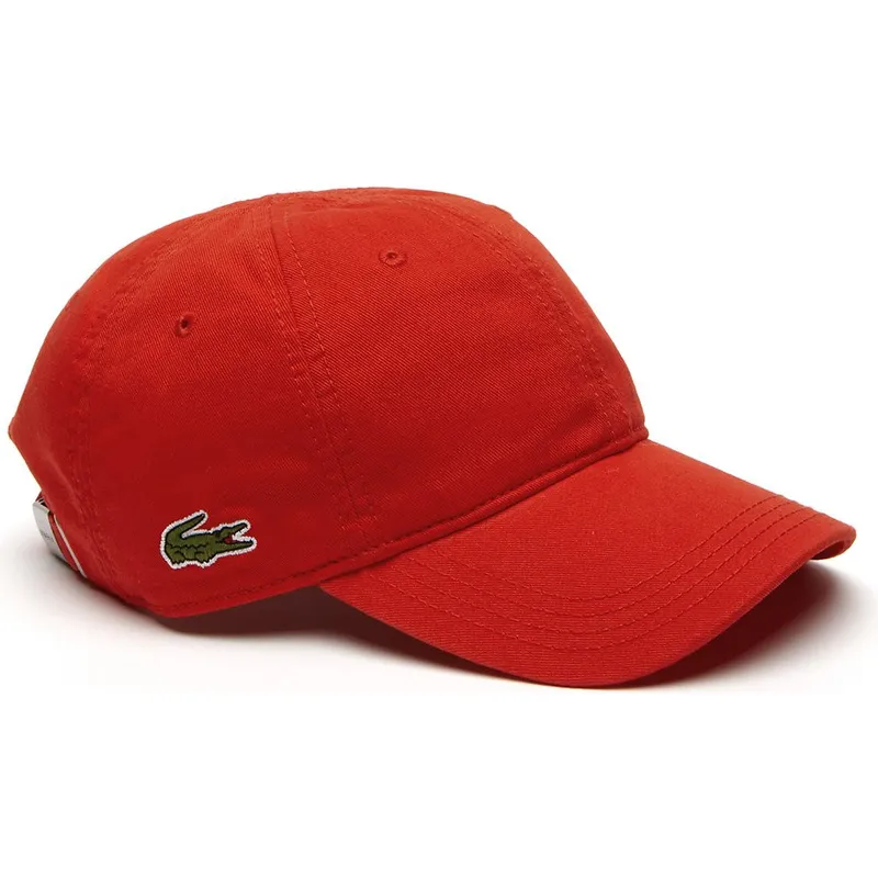 cepur-izliekta-sarkans-regulejams-basic-side-crocodile-no-lacoste cepur-izliekta-sarkans-regulejams-basic-side-crocodile-no-lacoste
