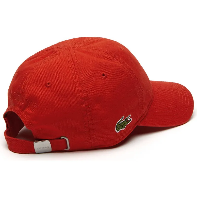 cepur-izliekta-sarkans-regulejams-basic-side-crocodile-no-lacoste cepur-izliekta-sarkans-regulejams-basic-side-crocodile-no-lacoste
