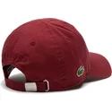 cepur-izliekta-sarkans-regulejams-basic-side-crocodile-no-lacoste