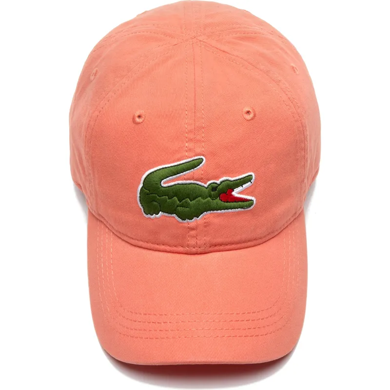cepur-izliekta-oranzs-regulejams-big-croc-gabardine-no-lacoste