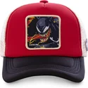 cepur-izliekta-truckeris-sarkans-snapback-ven4m-venom-marvel-comics-no-capslab