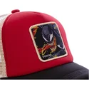 cepur-izliekta-truckeris-sarkans-snapback-ven4m-venom-marvel-comics-no-capslab