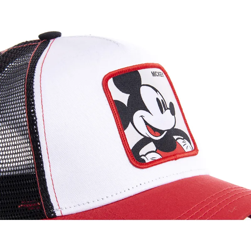 cepur-izliekta-truckeris-balts-snapback-mic4-mickey-mouse-disney-no-capslab cepur-izliekta-truckeris-balts-snapback-mic4-mickey-mouse-disney-no-capslab