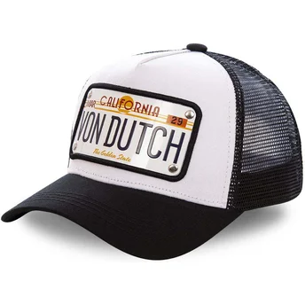 Cepur izliekta truckeris balts regulējams placa California CAL1 no Von Dutch