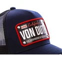 cepur-izliekta-truckeris-tumsi-zils-regulejams-placa-california-cal2-no-von-dutch
