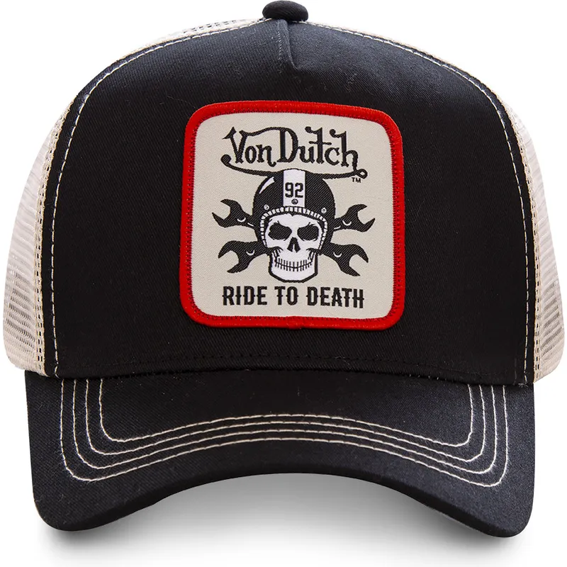cepur-izliekta-truckeris-melns-regulejams-grn5-no-von-dutch