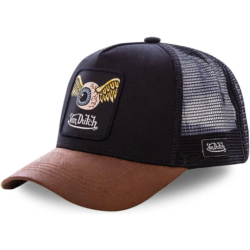 cepur-izliekta-truckeris-melns-regulejams-grn6-no-von-dutch