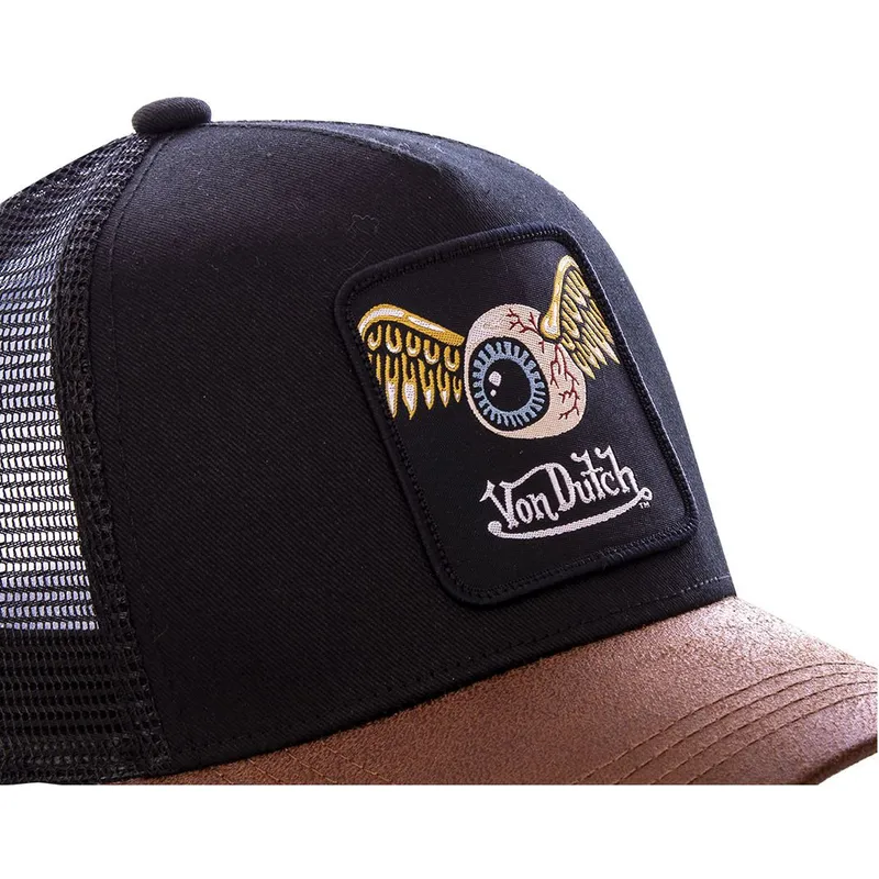 cepur-izliekta-truckeris-melns-regulejams-grn6-no-von-dutch