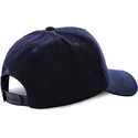 von-dutch-mar-marineblaue-snapback-cap-mit-gebogenem-schirm