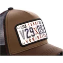 cepur-izliekta-truckeris-bruns-regulejams-placa-texas-tex1-no-von-dutch