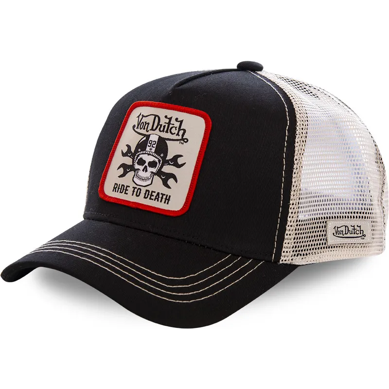 cepur-izliekta-truckeris-melns-regulejams-grn5-no-von-dutch