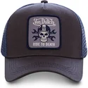 cepur-izliekta-truckeris-melns-regulejams-grn4-no-von-dutch