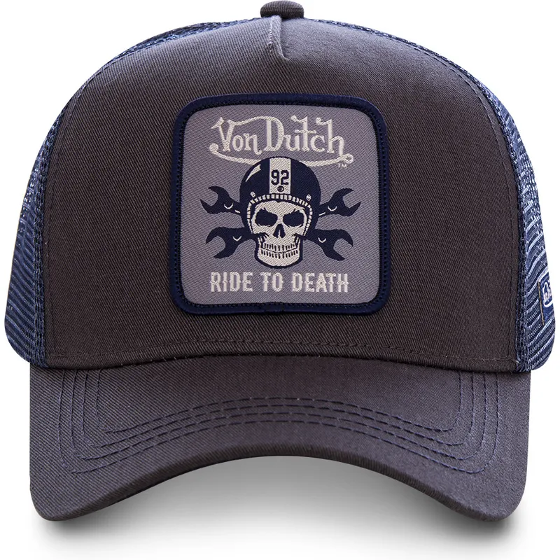 cepur-izliekta-truckeris-melns-regulejams-grn4-no-von-dutch