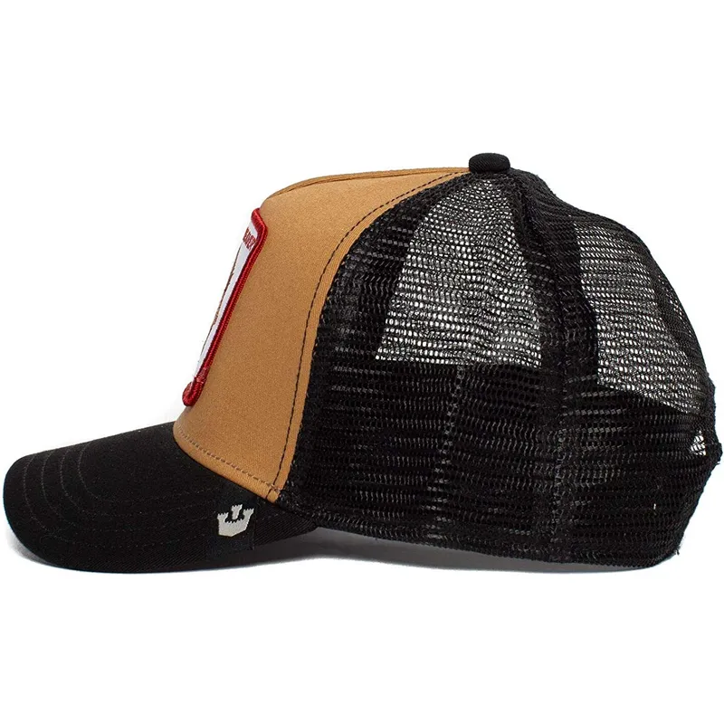 cepur-izliekta-truckeris-bruns-snapback-two-beavers-the-farm-no-goorin-bros cepur-izliekta-truckeris-bruns-snapback-two-beavers-the-farm-no-goorin-bros