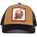 cepur-izliekta-truckeris-bruns-snapback-two-beavers-the-farm-no-goorin-bros