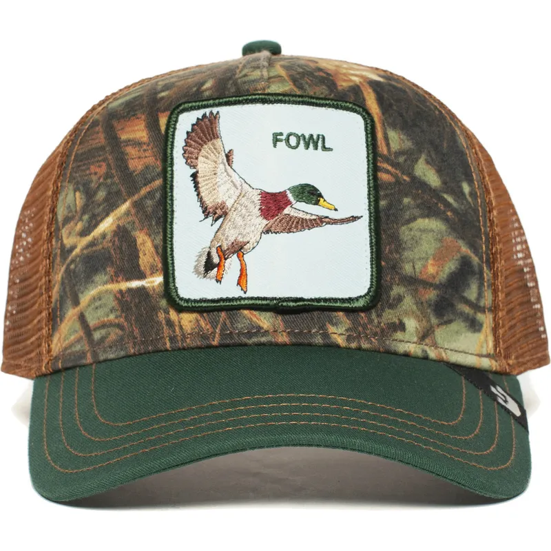 cepur-izliekta-truckeris-zals-snapback-duck-duck-the-farm-no-goorin-bros
