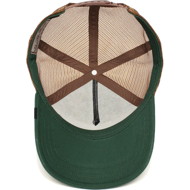 cepur-izliekta-truckeris-zals-snapback-duck-duck-the-farm-no-goorin-bros