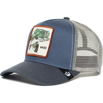 cepur-izliekta-truckeris-zils-snapback-big-bass-the-farm-no-goorin-bros