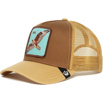cepur-izliekta-truckeris-bruns-snapback-high-the-farm-no-goorin-bros