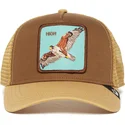 cepur-izliekta-truckeris-bruns-snapback-high-the-farm-no-goorin-bros